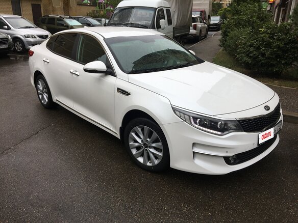 2017 Kia Optima IV, белый, 1750000 рублей - вид 2