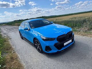 2024 BMW 5 серии 530i xDrive VIII (G60/G61/G68), синий, 6790000 рублей, вид 3