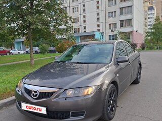 2007 Mazda 6 I (GG) Рестайлинг, серый, 420000 рублей, вид 2
