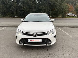 2015 Toyota Camry VII (XV50) Рестайлинг, белый, 1500000 рублей, вид 1