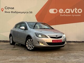 2010 Opel Astra J, серебристый, 599000 рублей, вид 3