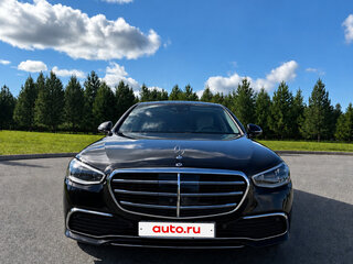 2021 Mercedes-Benz S-Класс 450 Long 4MATIC VII (W223), чёрный, 10800000 рублей, вид 3