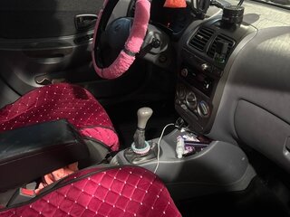 2007 Hyundai Accent ТагАЗ II, красный, 345000 рублей, вид 5