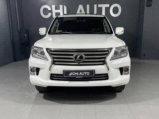 2013 Lexus LX 570 III Рестайлинг, белый, 4750000 рублей, вид 2