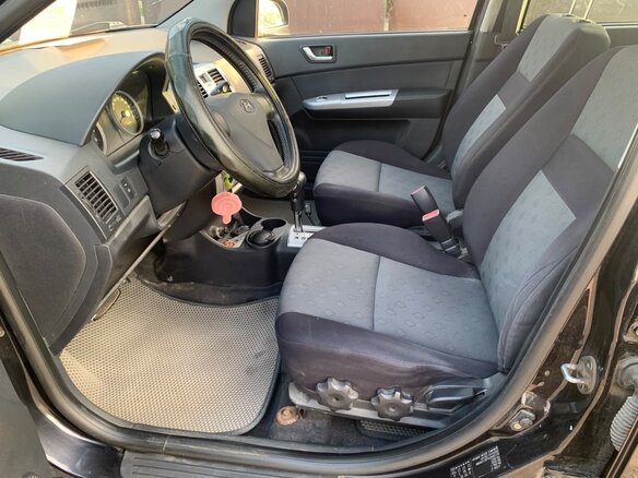 2008 Hyundai Getz I Рестайлинг, чёрный, 480000 рублей - вид 5