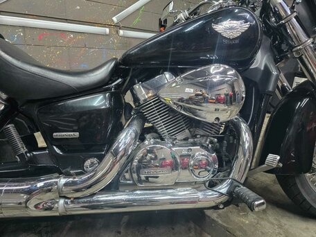 2003 Honda Shadow 750, чёрный, 490000 рублей, вид 3