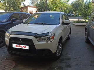 2012 Mitsubishi ASX I Рестайлинг, белый, 999990 рублей, вид 1