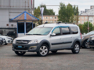 2017 Lada (ВАЗ) Largus Cross I, серебристый, 859000 рублей, вид 1