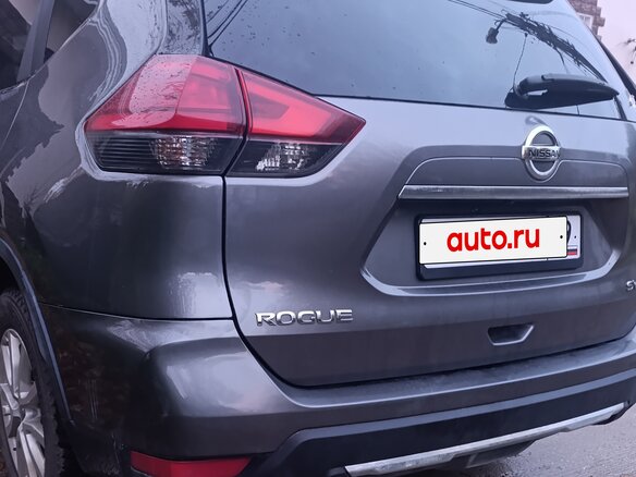 2017 Nissan Rogue II Рестайлинг, серый, 1750000 рублей - вид 7