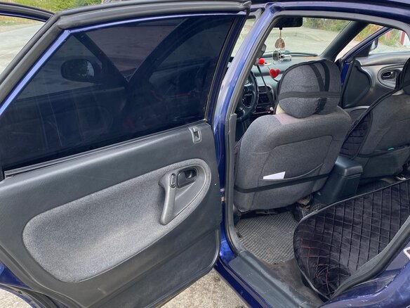 1995 Mazda 626 IV (GE), синий, 320000 рублей - вид 28
