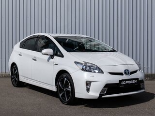 2012 Toyota Prius III Рестайлинг (XW30), белый, 1149000 рублей, вид 1