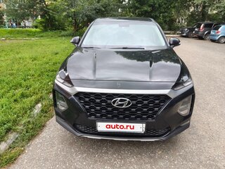 2020 Hyundai Santa Fe IV, чёрный, 2530000 рублей, вид 2