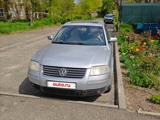 2002 Volkswagen Passat B5 Рестайлинг, серебристый, 360000 рублей, вид 1