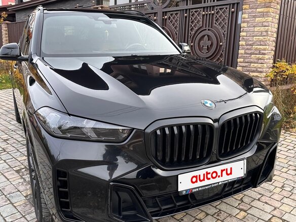 2023 BMW X5 40i IV (G05/G18) Рестайлинг, чёрный, 6990000 рублей - вид 1