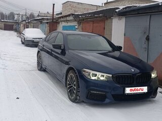 2020 BMW 5 серии 520d xDrive VII (G30/G31/G38), синий, 3700000 рублей, вид 4