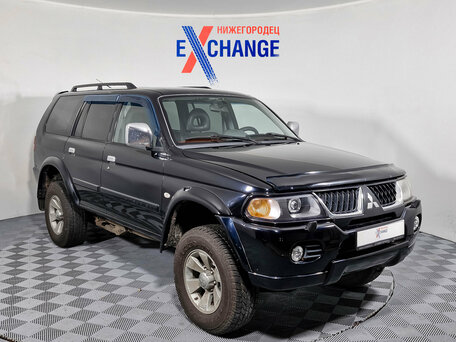 2005 Mitsubishi Pajero Sport I Рестайлинг, чёрный, 712000 рублей, вид 2