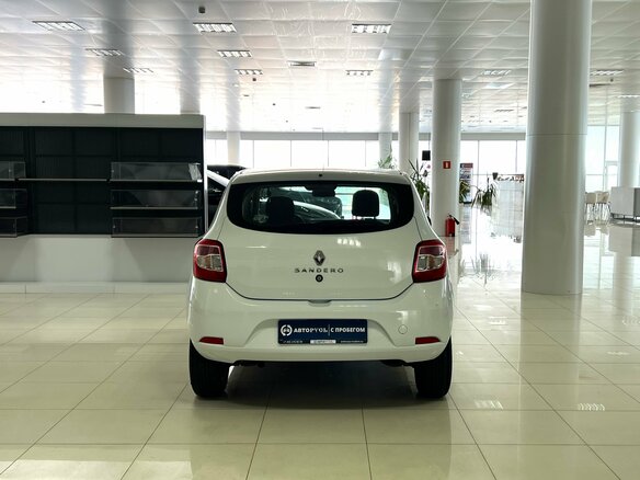 2019 Renault Sandero II Рестайлинг, белый - вид 3