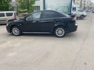 2014 Mitsubishi Lancer X Рестайлинг, чёрный, 650000 рублей, вид 5