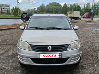 2014 Renault Logan I Рестайлинг, серый, 410000 рублей, вид 1