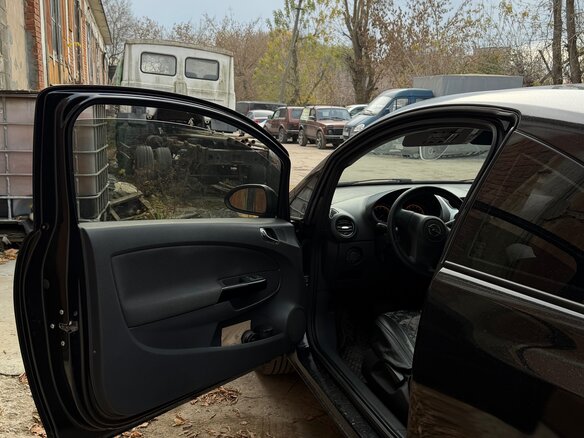 2008 Opel Corsa D, чёрный, 430000 рублей - вид 7