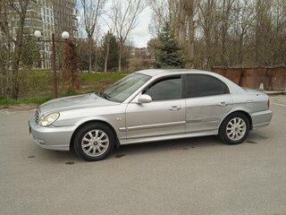 2008 Hyundai Sonata ТагАЗ IV (EF) Рестайлинг, серебристый, 420000 рублей, вид 2