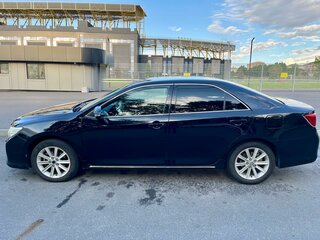 2012 Toyota Camry VII (XV50), чёрный, 1450000 рублей, вид 3