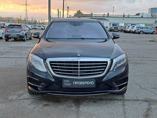 2014 Mercedes-Benz S-Класс 350 CDI BlueTEC VI (W222, C217), чёрный, 3360000 рублей, вид 2