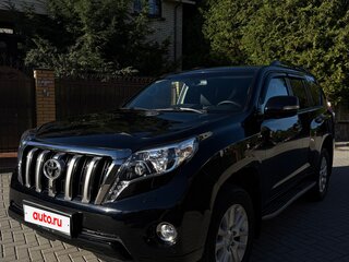 2016 Toyota Land Cruiser Prado 150 Series Рестайлинг 1, чёрный, 4200000 рублей, вид 1