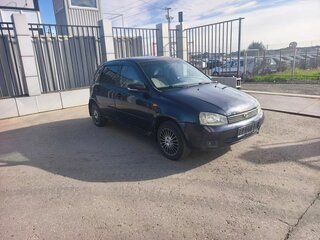 2009 Lada (ВАЗ) Kalina I, чёрный, 155000 рублей, вид 3
