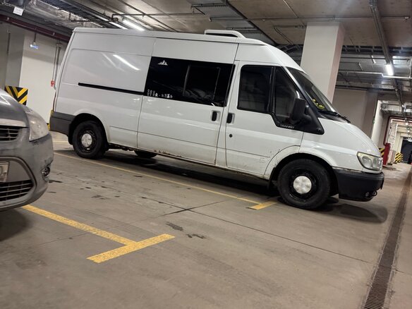 2001 Ford Transit, белый, 650000 рублей - вид 4