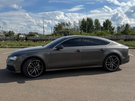 2012 Audi A7 I (4G), коричневый, 2490000 рублей, вид 5