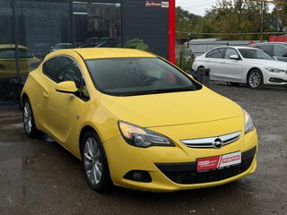 2013 Opel Astra GTC J Рестайлинг, жёлтый, 780000 рублей, вид 3
