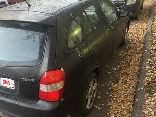 2002 Mazda 323 VI (BJ) Рестайлинг, чёрный, 140000 рублей, вид 3