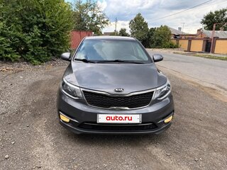 2015 Kia Rio III Рестайлинг, серый, 1130000 рублей, вид 1