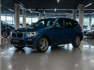 2018 BMW X3 30i xDrive III (G01), синий, 4230000 рублей, вид 1