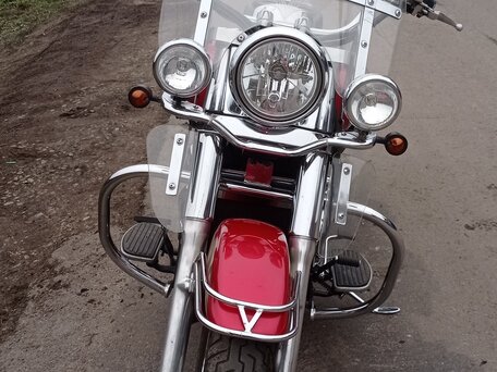 2001 Kawasaki VN1500 Vulcan, красный, 550000 рублей, вид 2