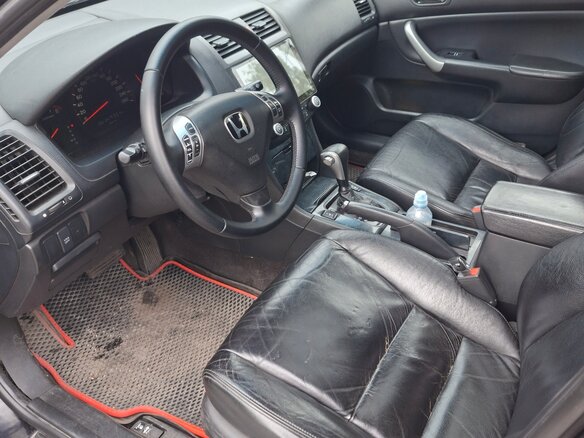 2005 Honda Accord VII, чёрный, 570000 рублей - вид 11