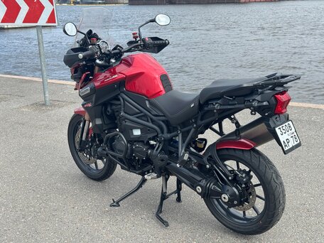 2014 Triumph Tiger Explorer, красный, 700000 рублей, вид 5