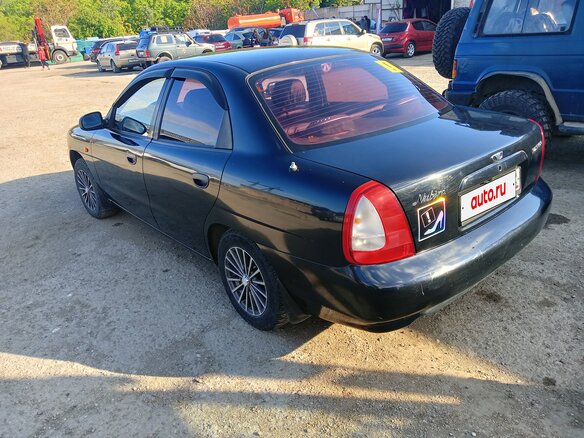 1999 Daewoo Nubira I, чёрный, 300000 рублей - вид 7