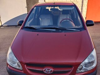 2008 Hyundai Getz I Рестайлинг, красный, 395000 рублей, вид 1