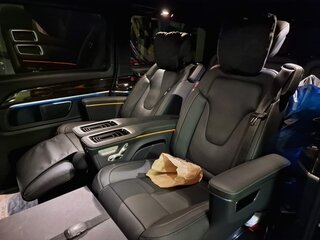 2022 Mercedes-Benz V-Класс Extra Long 260 экстра длинный III (W447) Рестайлинг, чёрный, 10900000 рублей, вид 3