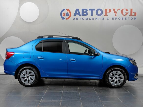 2015 Renault Logan II, синий, 818000 рублей - вид 4