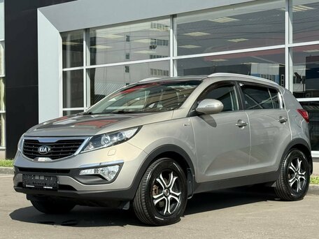 2013 Kia Sportage III, серый, 1260000 рублей, вид 3