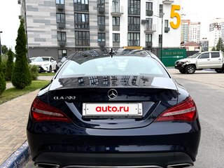 2018 Mercedes-Benz CLA 200 I (C117, X117) Рестайлинг, синий, 2070000 рублей, вид 5