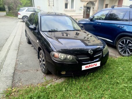 2006 Nissan Almera II (N16) Рестайлинг, чёрный, 375000 рублей, вид 2
