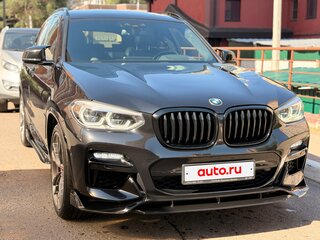 2021 BMW X3 M40i III (G01), чёрный, 7200000 рублей, вид 4