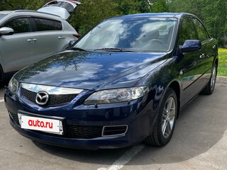 2007 Mazda 6 I (GG) Рестайлинг, синий, 1700000 рублей, вид 3