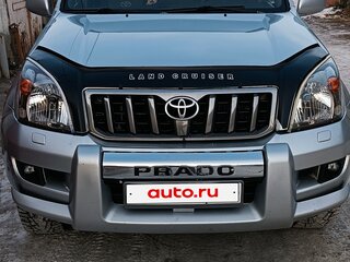 2008 Toyota Land Cruiser Prado 5-speed 120 Series Рестайлинг, серый, 2700000 рублей, вид 1