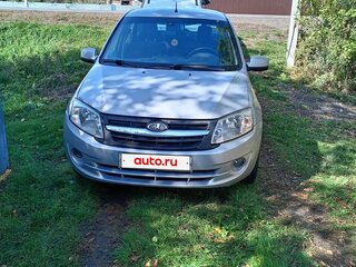 2014 Lada (ВАЗ) Granta I, серебристый, 1000000 рублей, вид 1
