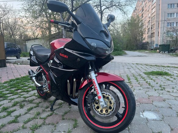 2001 Suzuki Bandit GSF 600, красный, 750000 рублей - вид 11